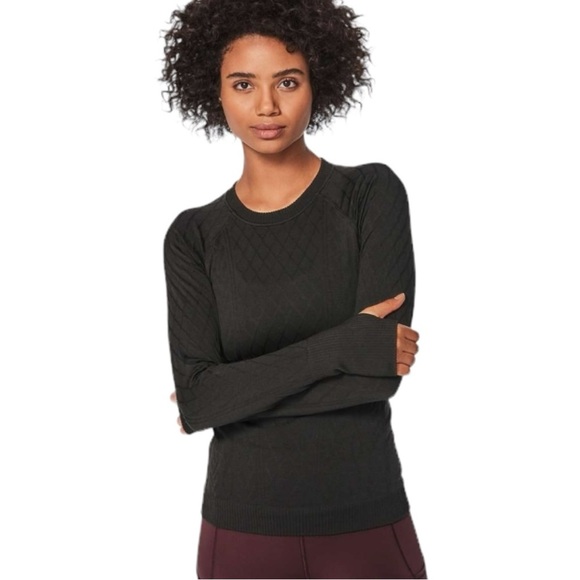 Lululemon Rest Less Pullover In Black Size 4 - Picture 1 of 8
